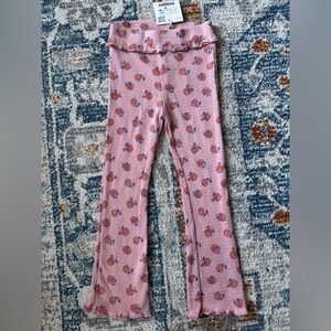 Zara Pink Floral Patterned Pants